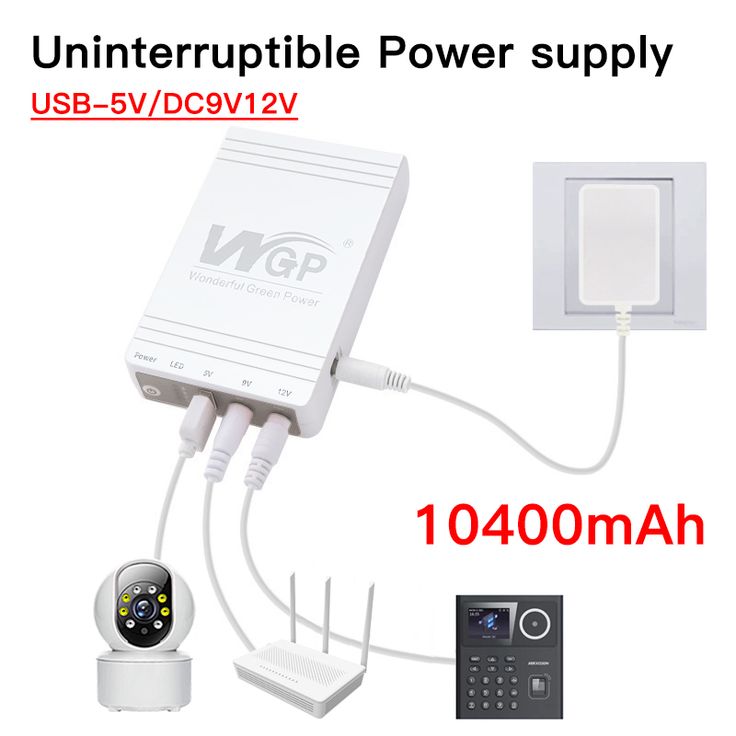 Mini Power Bank de Secours pour Routeur Wi-Fi— Restez connecté pendant les coupures⚡